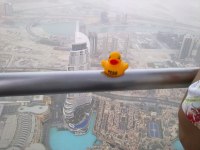 Dubai_ganz hoch, der Burj Dubai