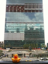 UN Gebäude Baustelle New York