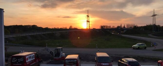 Pfab Ausblick Betriebsgebäude Germering