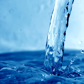 Wasser strahl Trinkwasser Durst