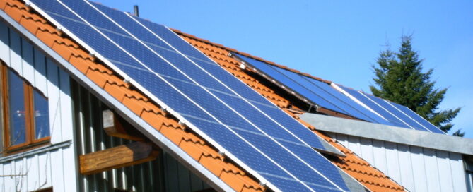 Hausdach Photovoltaik