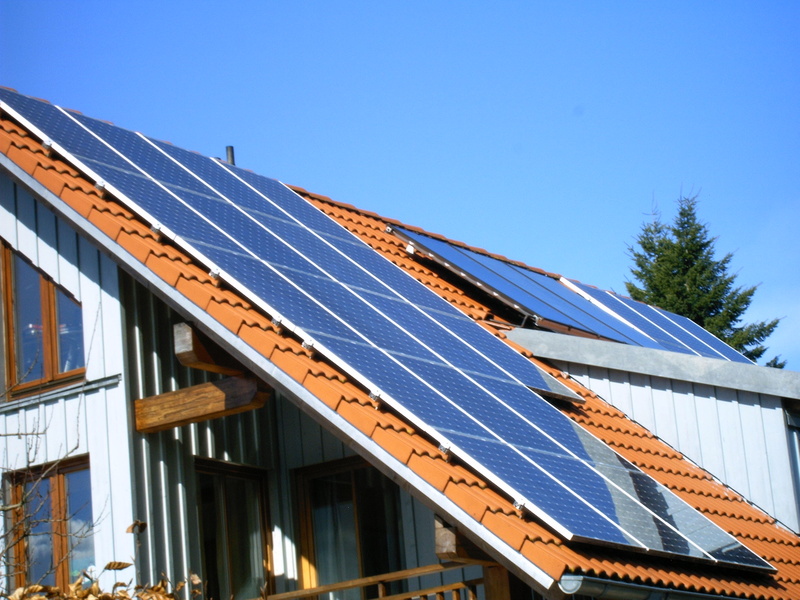 Hausdach Photovoltaik