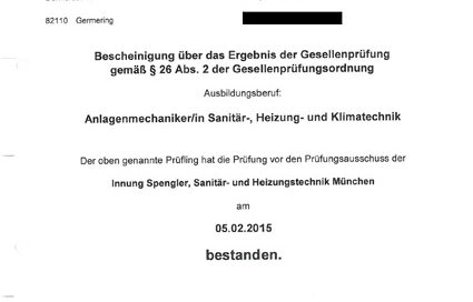 seemeier urkunde