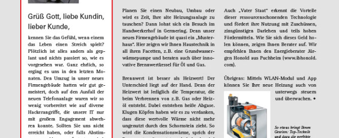 Pfab Kundenzeitung