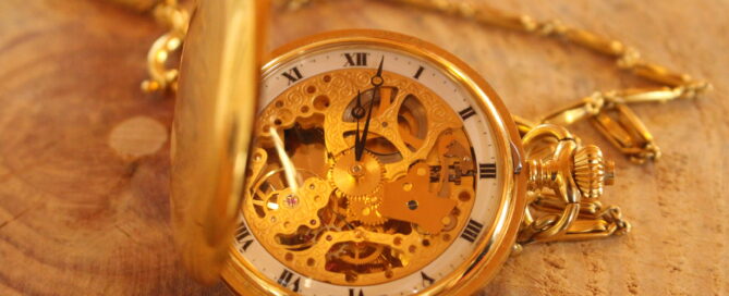 Taschenuhr gold