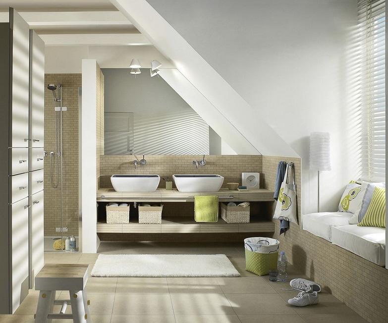 Villeroy & Boch Bad mit Dachschräge