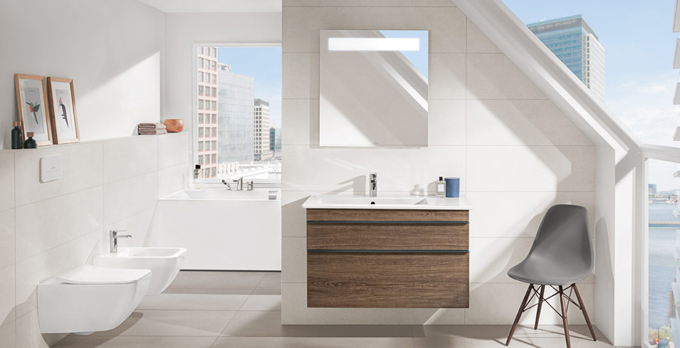 Villeroy & Boch Bad mit Dachschräge